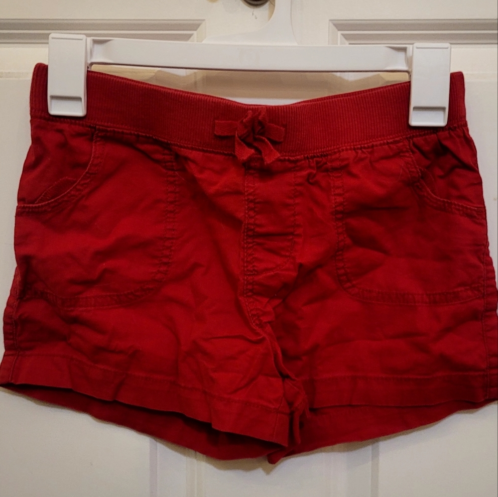 Red shorts